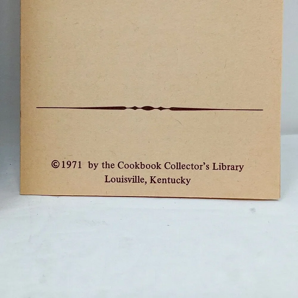 Housekeeping in Old Virginia 1879 Facsimile Vintage Cookbook (1971 Edition) HC